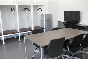 審判更衣室写真