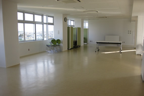 津波避難室写真